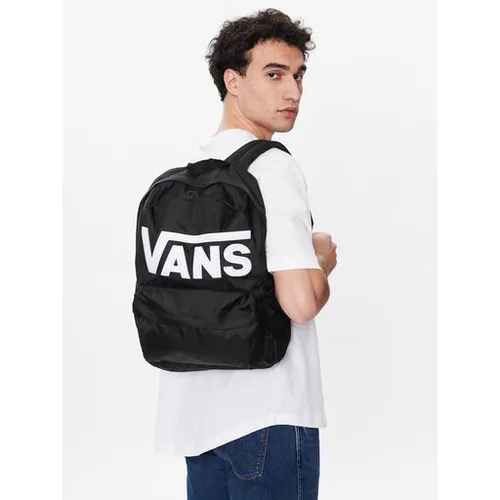 Vans vechi Skool picătură Rucsac VN0A5KHPY281 Negru / alb
