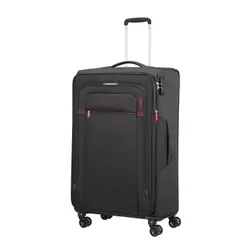 American Tourister Crosstrack Genişletilebilir Büyük Bavul-Gri / Kırmızı