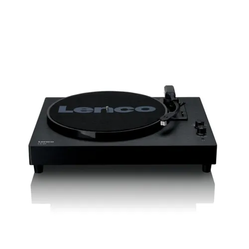 Gramofon Lenco LS-60BK Manualny Napęd paskowy Przedwzmacniacz Bluetooth