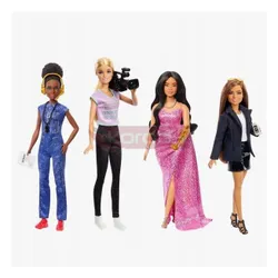 LALKA BARBIE ZESTAW 4 LALKI Kariera Roku 2024 Kobiety filmu HRG54