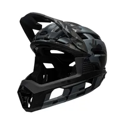 Kask rowerowy Bell FF Super Air R MIPS Spherical matte gloss black camo