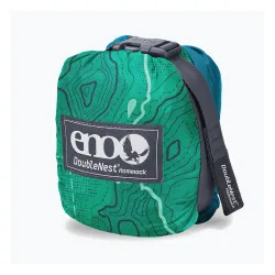 Hamak turystyczny ENO DoubleNest Print Giving Back PCT topo pct/teal