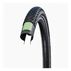 Opona rowerowa SCHWALBE Green Marathon GreenGuard Addix Eco 28 x 1.50 black reflex