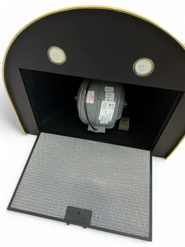 Okap Akpo WK-4 Dandys 60 Czarny GOLD - outlet