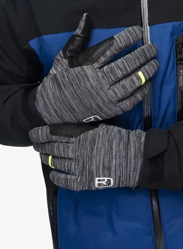 Rękawice narciarskie Ortovox Freeride 3 Finger Glove Pro - black raven