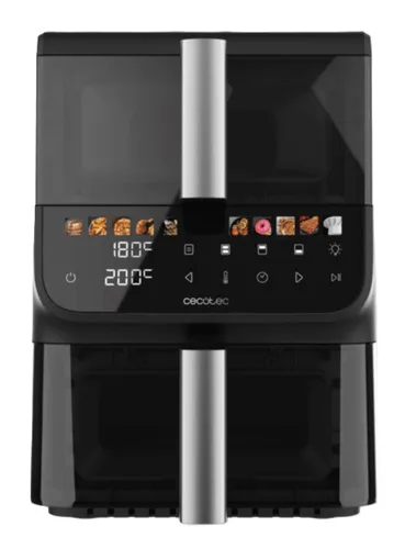 Air Fryer Frytkownica beztłuszczowa CECOTEC Cecofry DuoLevel 10000 Window 10l z podwójnym koszem