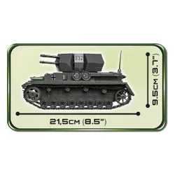 Cobı Yapı Taşları Flakpanzer IV Wirbelwind Yapı Taşları (2548)