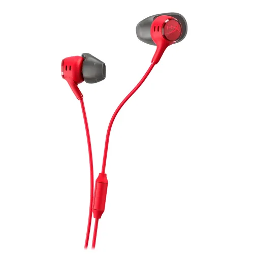 Słuchawki przewodowe z mikrofonem HyperX Cloud Earbuds III Douszne Czerwony