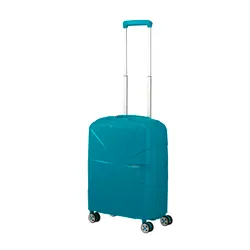 Маленький расширенный чемодан American Tourister StarVibe-verdigris