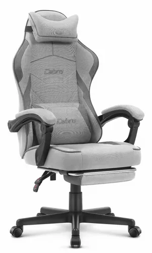Fotel gamingowy CABRO C502 Szaro-czarny