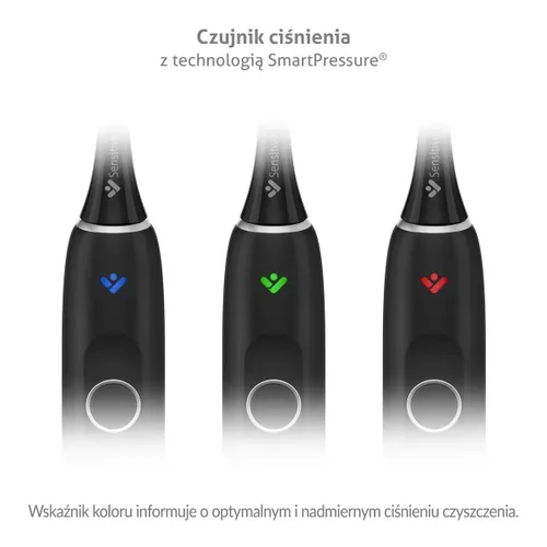 Szczoteczka soniczna TRUELIFE SonicBrush Clean70 UV Czarny