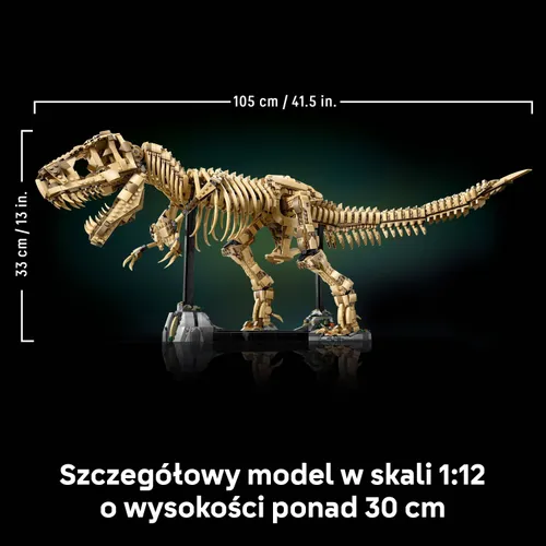 LEGO 76968 Jurassic World Szkielety dinozaurów: tyranozaur