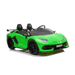 Auto Na Akumulator Dla 2 Dzieci Lamborghini Aventador Drift 15Km/H 2X200W Pilot LED Eva Skóra MP3