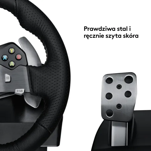 Kierownica LOGITECH G920 (PC/XBOX ONE) + Słuchawki LOGITECH G335