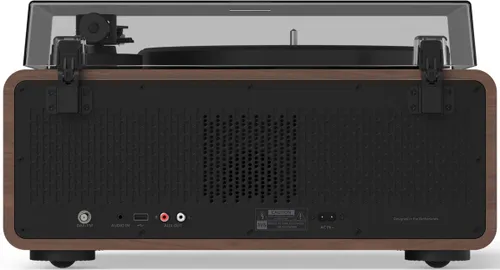 Gramofon PHILIPS TAV9000D/10 Brązowy, Automatyczny, Napęd paskowy, USB, Prędkość odtw. 33 1/3, 45 obr./min