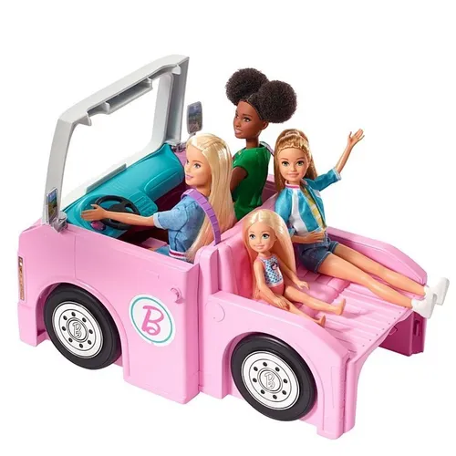 Barbie 3'ü 1 arada karavan