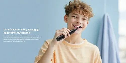 Szczoteczka soniczna OCLEAN X Kids S Czarny + etui