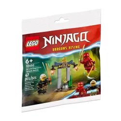 LEGO Ninjago 30650 Bitwa Kaia i Raptona w świątyni & Turniejowy teren szkoleniowy