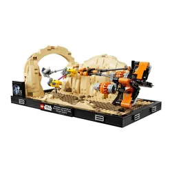 Конструктор LEGO Star Wars 75380 Diorama: гонка преследователей в Mos Espa