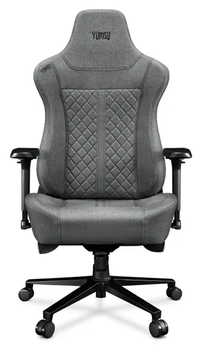 Fotel YUMISU 2052 Magnetic Jasnoszaro-czarny