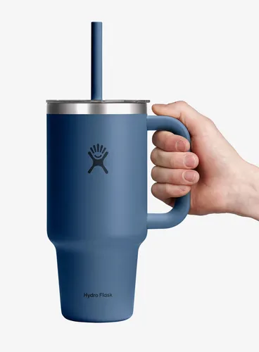 Kubek termiczny Hydro Flask 32 Oz Travel Tumbler Clear Lid (946 ml) - harbor blue