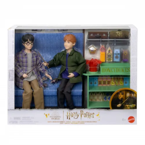 Набор кукол Mattel Harry Potter Гарри и Рон в Хогвартс-экспрессе