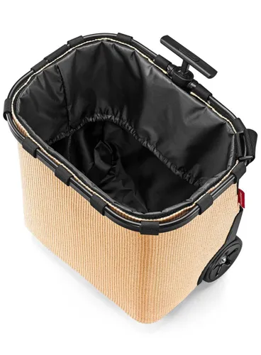Wózek torba na zakupy Reisenthel Carrycruiser - raffia black