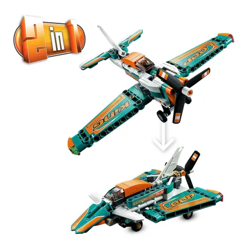 LEGO 42117 Technic Samolot wyścigowy