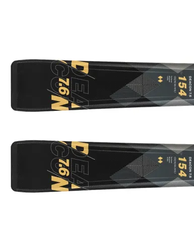 Narty męskie VOLKL DEACON 7.6 + wiązanie MARKER FDT TP 10 z GRIP WALK - Długość (cm) - 154
