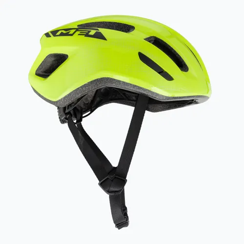Kask rowerowy MET Miles yellow glossy