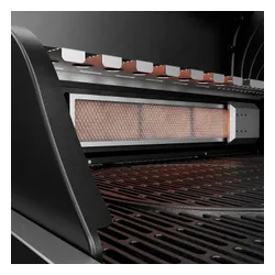 Grill gazowy KOLER Krone S1 Czarny 21.6 kW 73 x 46 cm