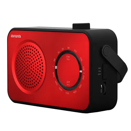 Radioodbiornik Aiwa R-190RD Radio FM Czerwony