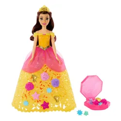 Lalka DISNEY PRINCESS Bella Kwiatowa moda HWB41