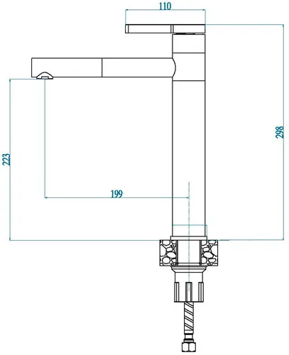 Bateria ALVEUS Zina kol.G01M 2091001 Pearl/chrom
