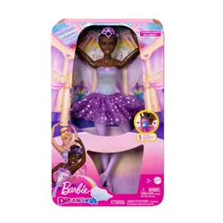 Mattel Barbie Dreamtopia Балетная кукла Волшебное сияние Брюнетка