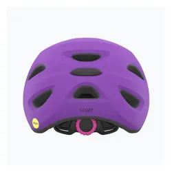 Kask rowerowy dziecięcy Giro Scamp Jr matte pink/purple fade