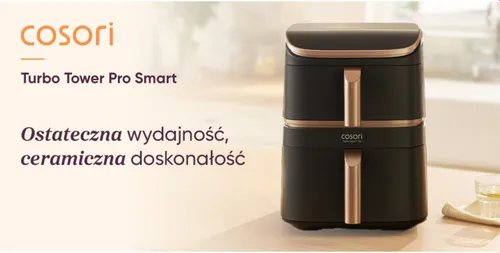 Air Fryer Frytkownica beztłuszczowa COSORI Turbo Tower Pro Smart CAF-DC123S-DEUR 10.8l (WiFi)