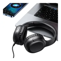 Słuchawki bezprzewodowe USAMS YG23 Yun Series Nauszne Bluetooth 5.3 Czarny