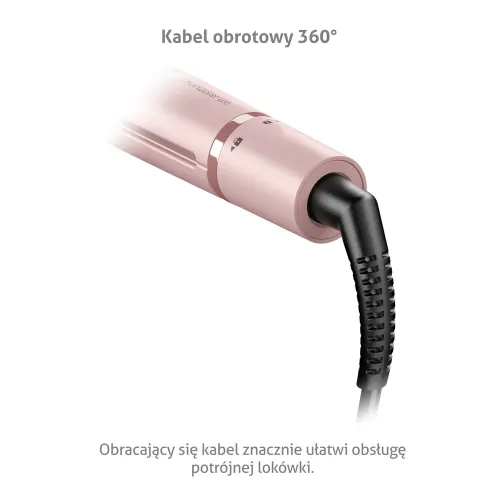 Potrójna lokówka TrueLife HairWaver W6 100W
