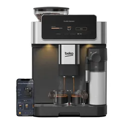 Ekspres BEKO CaffeExperto CEG8564X 50 programów ColdBrew Kawy mrożone 19 bar Stalowy młynek Zdalne sterowanie Inox