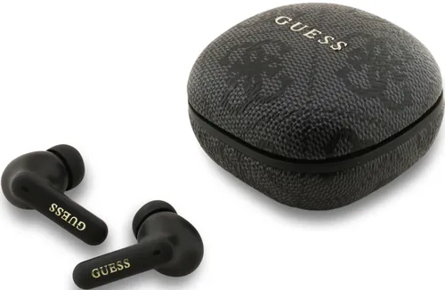 Słuchawki dokanałowe GUESS 4G Classic Metal Logo Czarny