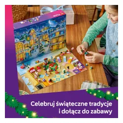 LEGO 42668 Friends Kalendarz adwentowy na 2025 rok