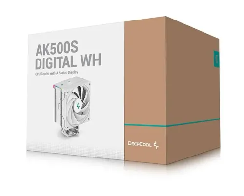 Chłodzenie DeepCool AK500S Digital WH Biały