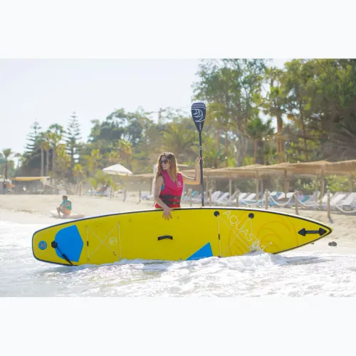 Туристическая доска SUP AQUASTIC 12'6" желтая