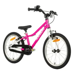 Rower dziecięcy KARBON Superlight 18 cali dla dziewczynki Różowy