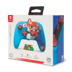 Pad PowerA Enhanced Super Mario Punch do Nintendo Switch Przewodowy