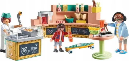 PLAYMOBIL MYLIFE 71538 BAR Z PRZEKĄSKAMI