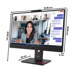 Monitor LENOVO ThinkVision T27QD-4v 27" 2560x1440px IPS 120Hz 4 ms