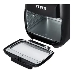 Air Fryer Frytkownica beztłuszczowa TESLA AirCook Grill QG600 Czarno-srebrny