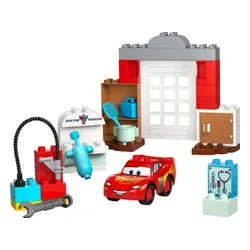 LEGO Klocki DUPLO Disney 10456 Wizyta McQueena w warsztacie Wójta